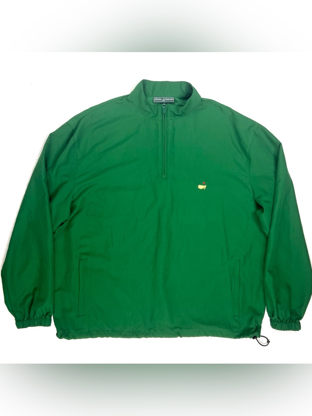 Masters Collection Augusta National Green 1/4 Zip Golf Wind Pullover Jacket XL